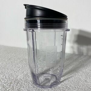 Nutri Ninja Replacement Blender Cup with Black Lid